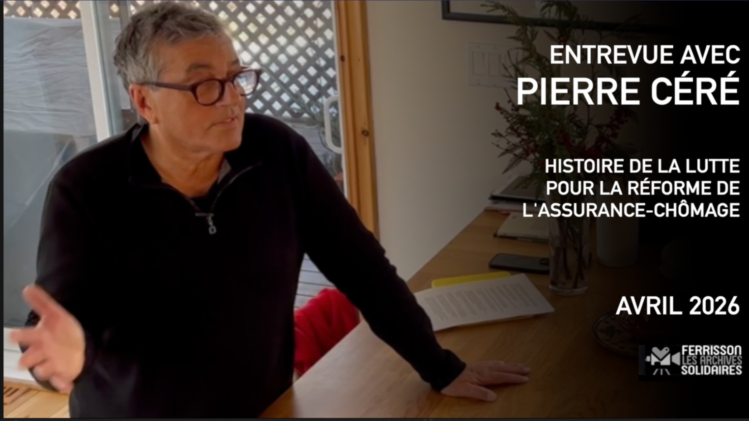 Une entrevue avec Pierre Céré